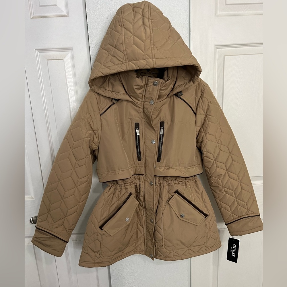 Women’s XL Guess Quilted Anorak Jacket